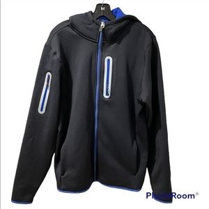 Vineyard Vines Long Sleeve Mens Tech Performance Jacket with Hood Medium…